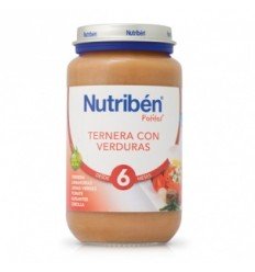 NUTRIBEN JR TERNERA VERDURAS 250 GR