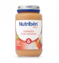 NUTRIBEN JR TERNERA PATATAS 250 GR