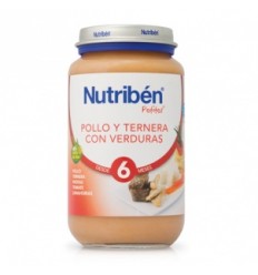 NUTRIBEN JR POLLO TERNERA VERD 250 GR