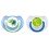 CHUPETE SILICONA PHILIPS AVENT DECORADOS 6- 18 M 2 CHUPETES COLOR