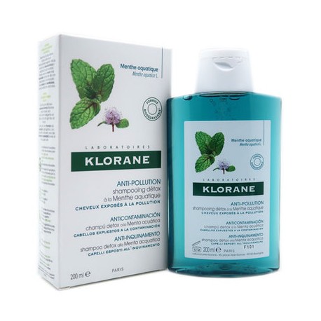 KLORANE CHAMPU DETOX A LA MENTA ACUATICA 200 ML