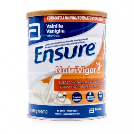 ENSURE NUTRIVIGOR 850 G LATA VAINILLA