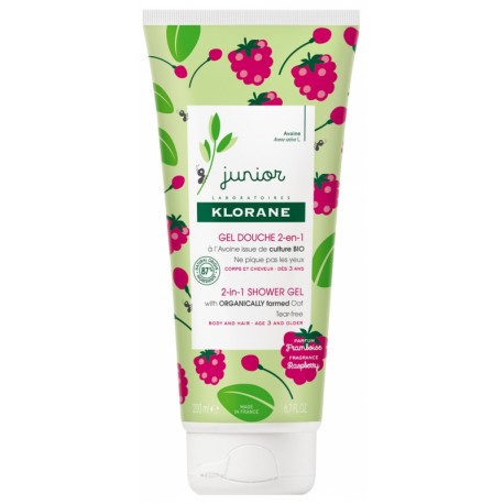 PETIT JUNIOR GEL DE DUCHA KLORANE 200 ML FRAMBUE